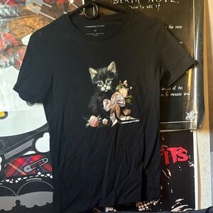 beabadoobee kimchi and miso bow tee🐈‍⬛🎀